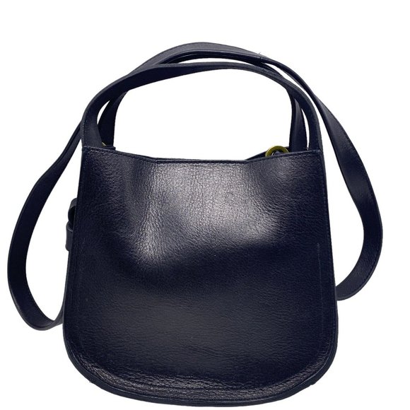 Madewell Handbags - Madewell Womens Sydney Leather Black Crossbody Bag